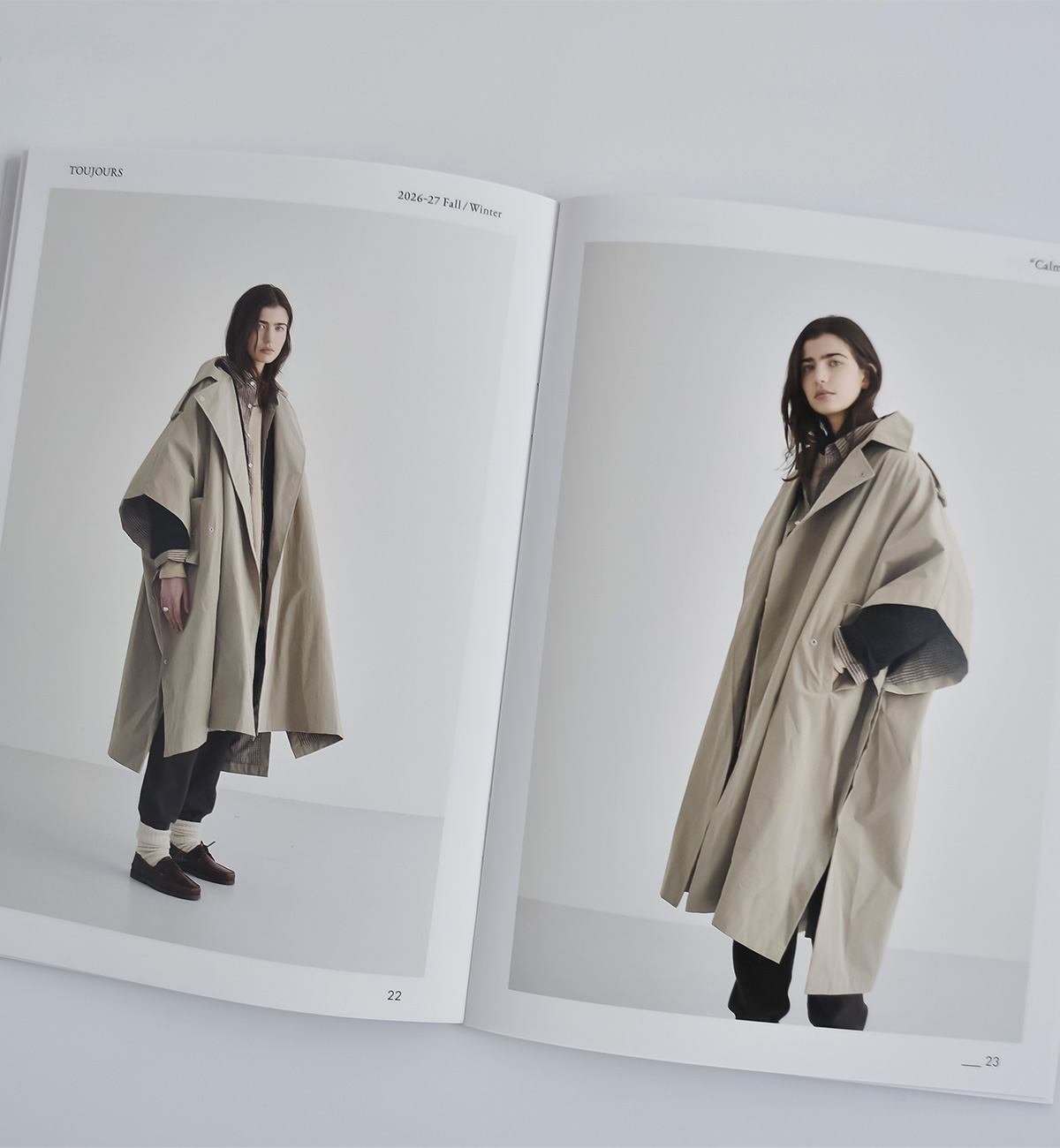 TOUJOURS(�g�D�W���[)�E�H�b�V���h�s�[�` �R�b�g���i�C�����c�C�� �R�[�g Military Poncho Coat ym45jc01