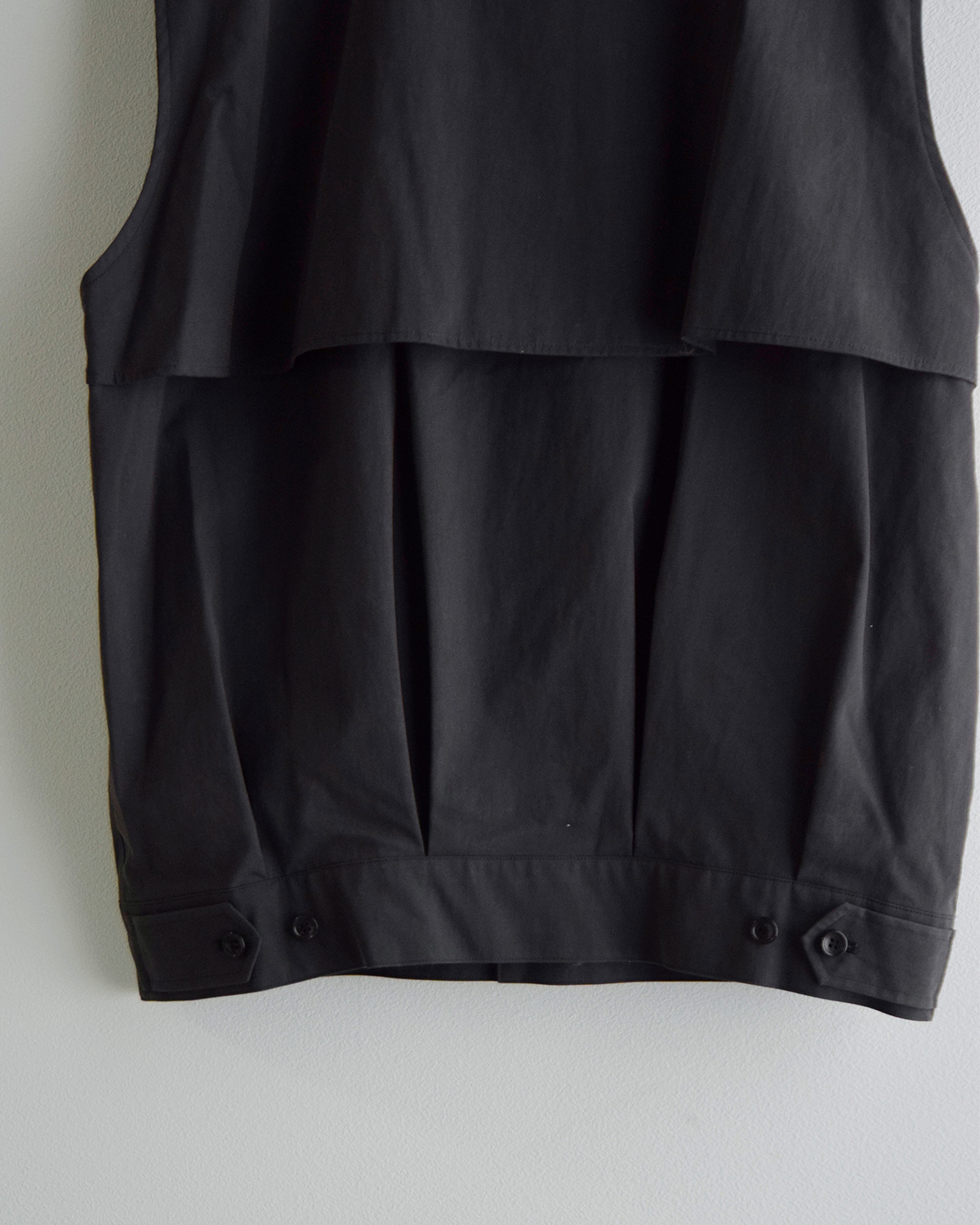 TOUJOURS(�g�D�W���[)�E�H�b�V���h�s�[�` �R�b�g���i�C�����c�C�� �x�X�g Oversize Harrington Vest ym45jv03