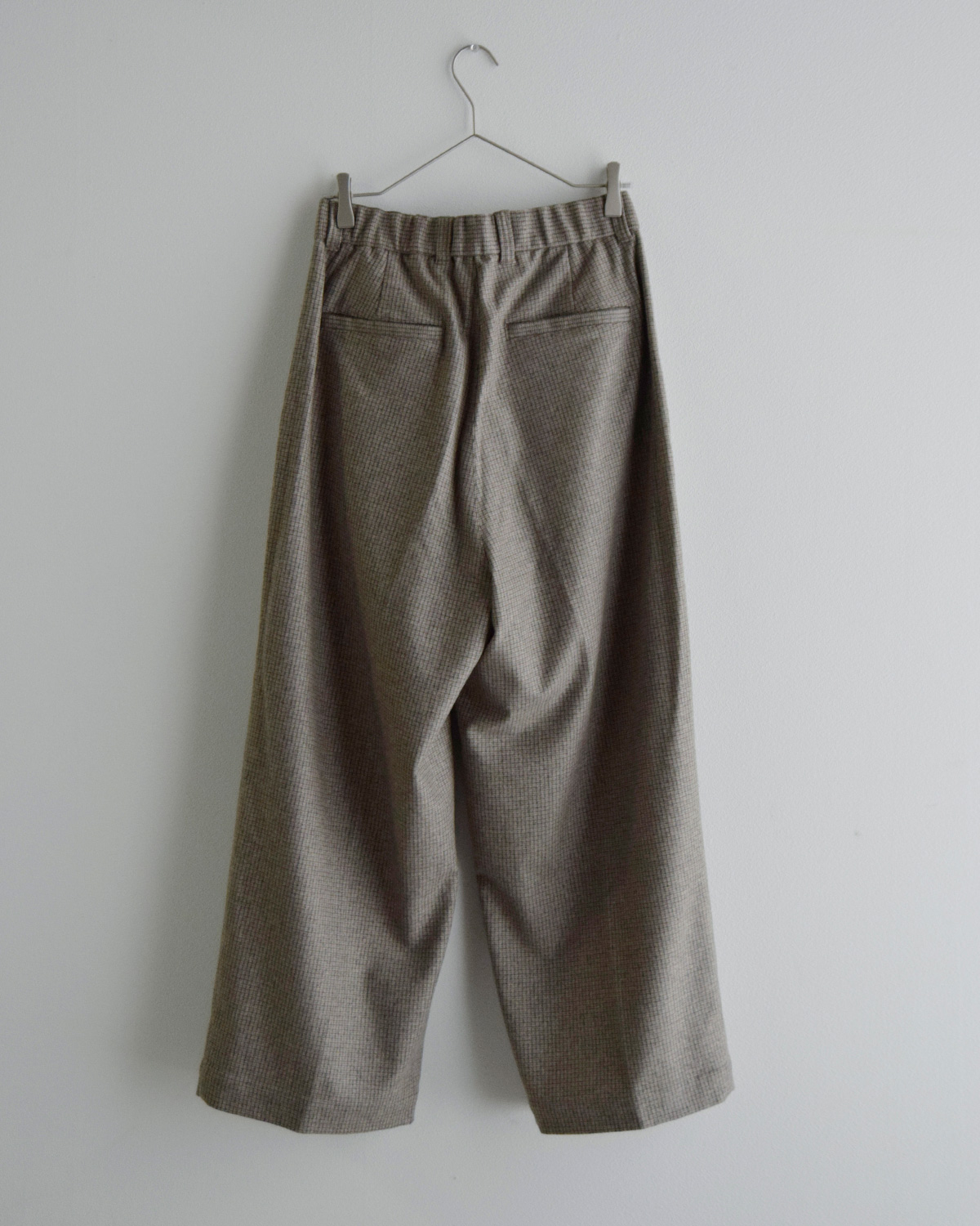 TOUJOURS(�g�D�W���[)�o�[�W���E�[�� �t�@�W�[�`�F�b�N �o�M�[�p���c 2 In-pleat Baggy Pants ym45np03