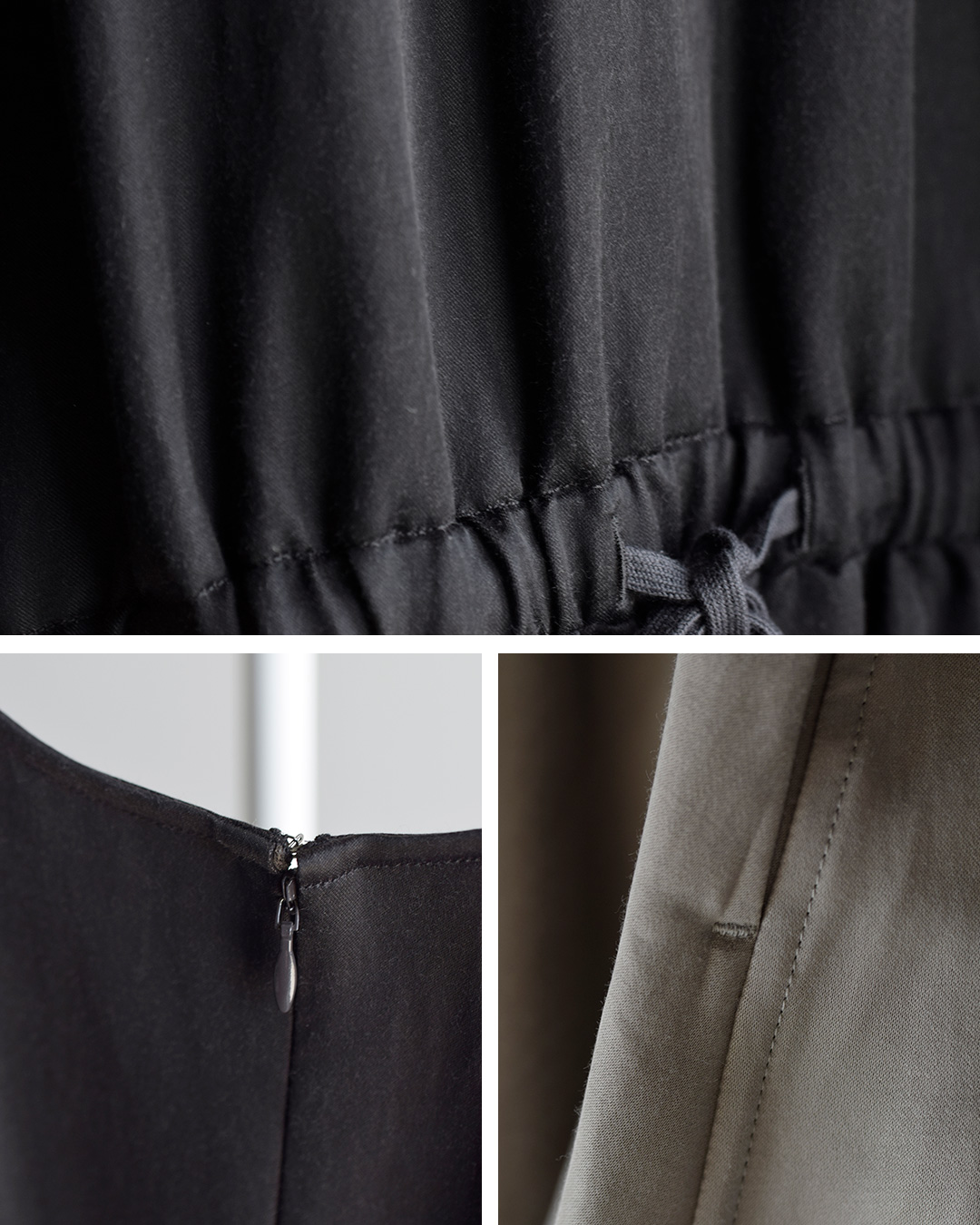 YOKO SAKAMOTO(���[�R�T�J���g)�u���b�V���h �T�e�� �����b�N�X �h���X RELAX DRESS ys-26aw-54