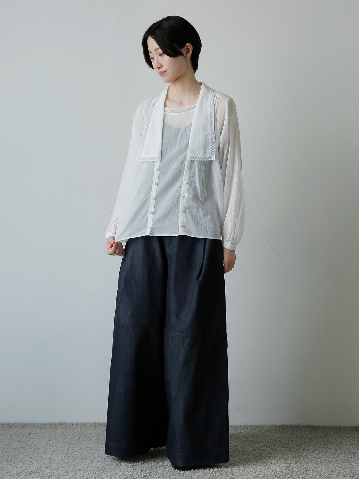 TENNE HANDCRAFTED MODERN(�e���n���h�N���t�e�b�h���_��)�f�j�� �h�J�� �p���c dokan pants 0013o