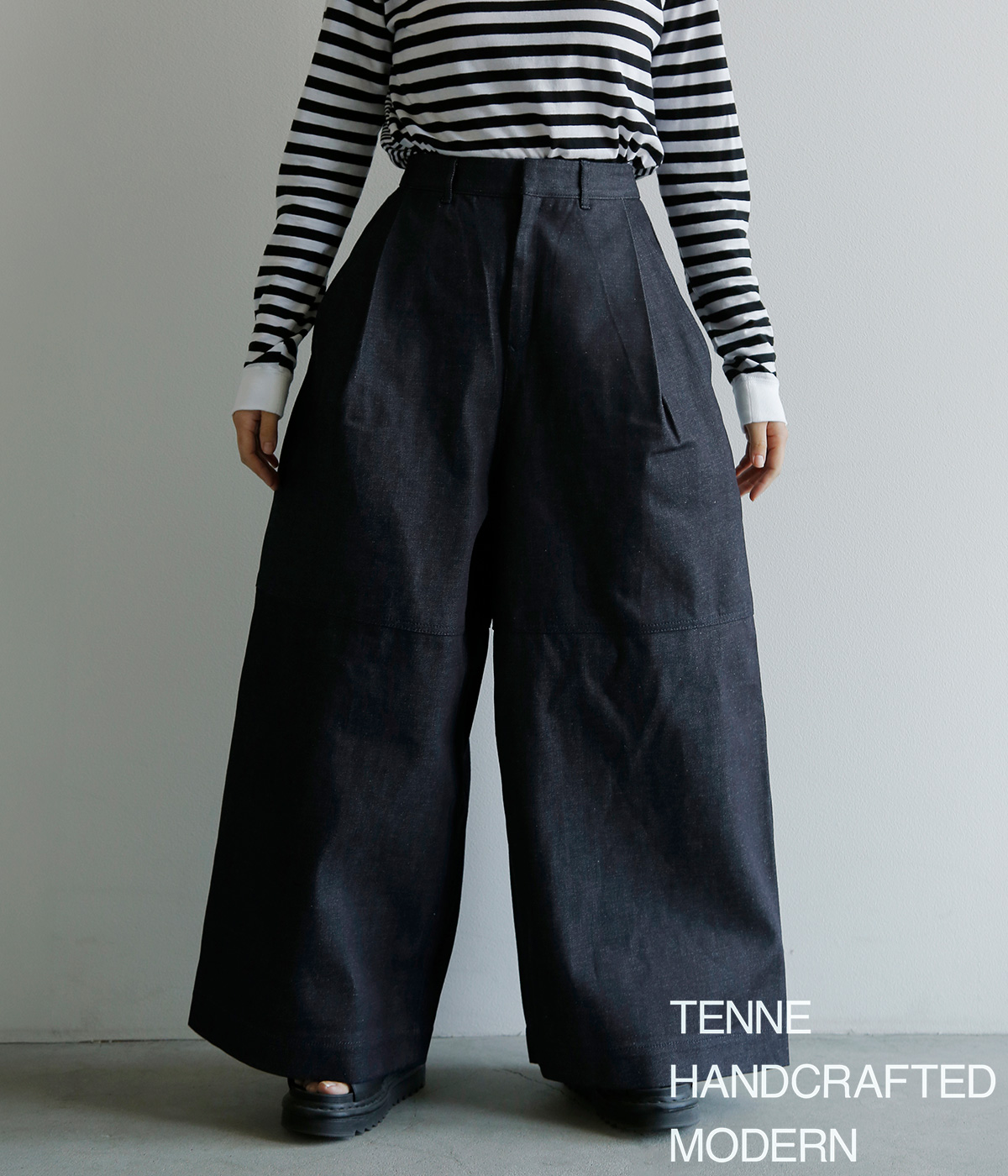 TENNE HANDCRAFTED MODERN(�e���n���h�N���t�e�b�h���_��)�f�j�� �h�J�� �p���c dokan pants 0013o