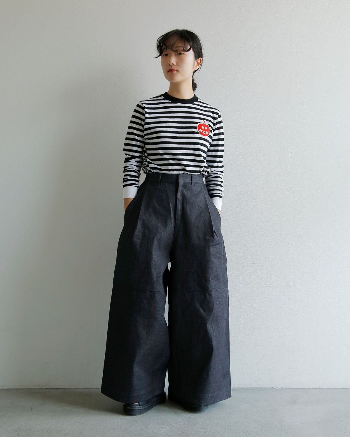 TENNE HANDCRAFTED MODERN(�e���n���h�N���t�e�b�h���_��)�f�j�� �h�J�� �p���c dokan pants 0013o