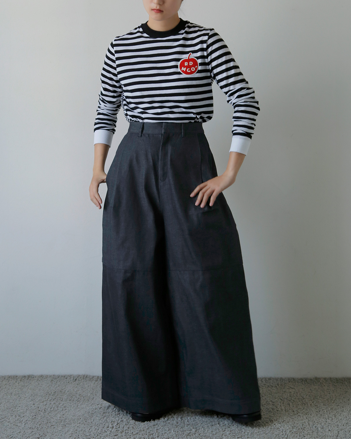 TENNE HANDCRAFTED MODERN(�e���n���h�N���t�e�b�h���_��)�f�j�� �h�J�� �p���c dokan pants 0013o