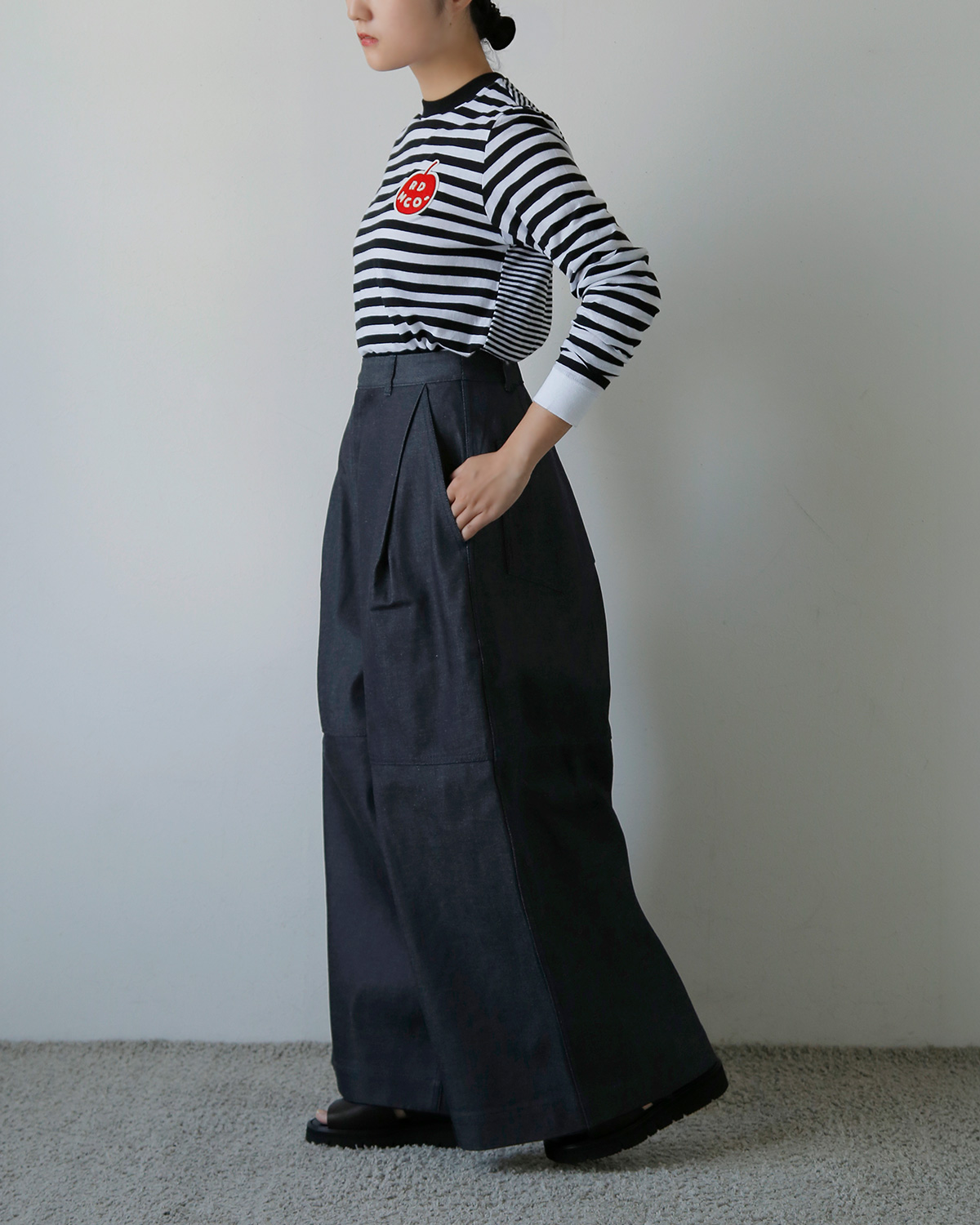 TENNE HANDCRAFTED MODERN(�e���n���h�N���t�e�b�h���_��)�f�j�� �h�J�� �p���c dokan pants 0013o
