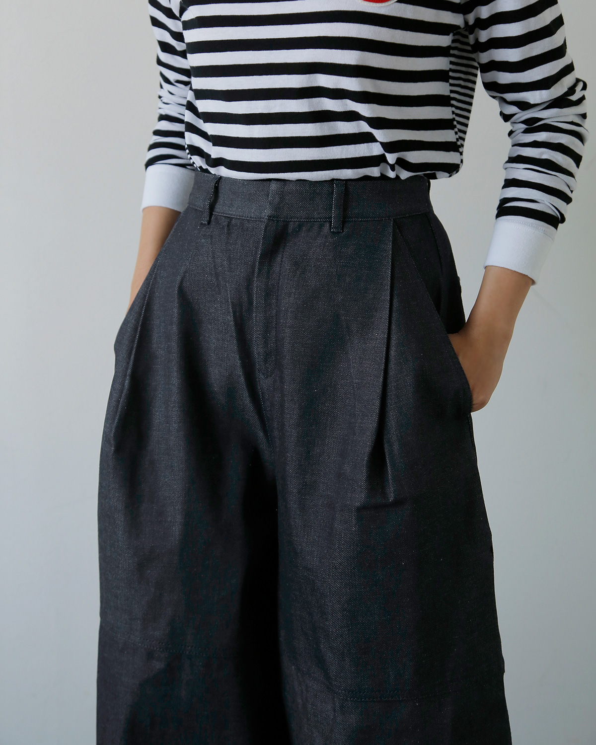 TENNE HANDCRAFTED MODERN(�e���n���h�N���t�e�b�h���_��)�f�j�� �h�J�� �p���c dokan pants 0013o