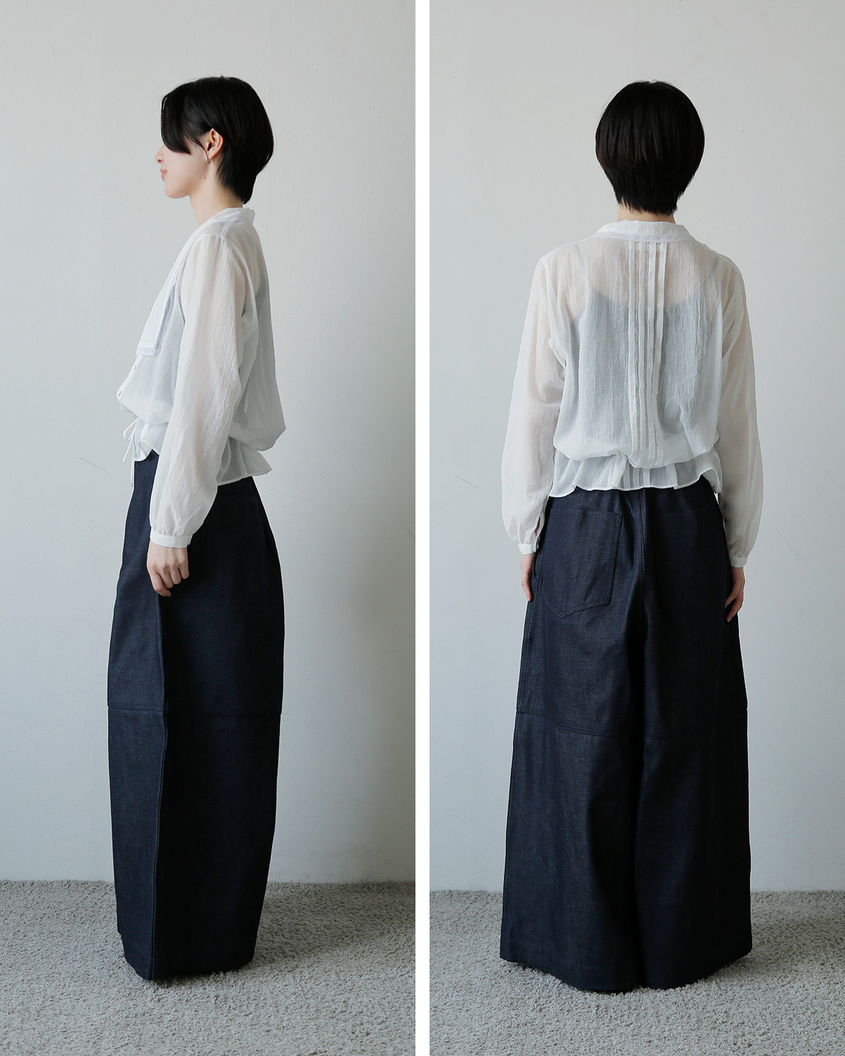TENNE HANDCRAFTED MODERN(�e���n���h�N���t�e�b�h���_��)�f�j�� �h�J�� �p���c dokan pants 0013o