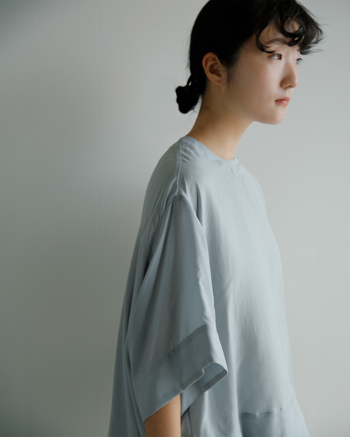 TENNE HANDCRAFTED MODERN(�e���n���h�N���t�e�b�h���_��)�n�[�t�X���[�u �g�b�v�X half sleeve tops 0015