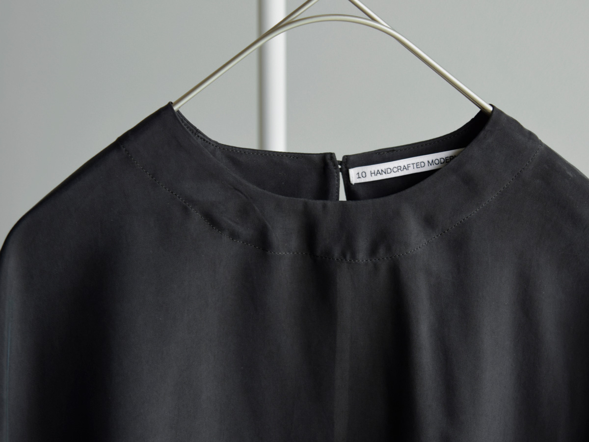 TENNE HANDCRAFTED MODERN(�e���n���h�N���t�e�b�h���_��)�n�[�t�X���[�u �g�b�v�X half sleeve tops 0015