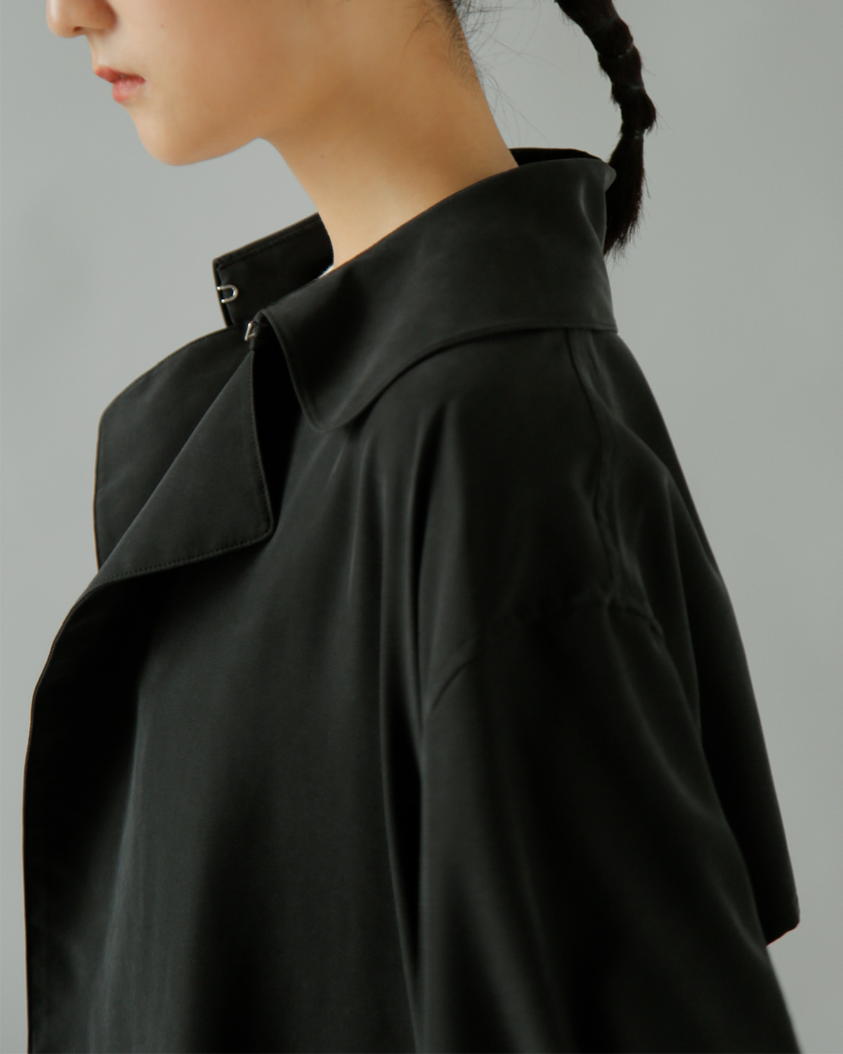 TENNE HANDCRAFTED MODERN(�e���n���h�N���t�e�b�h���_��)�u���X�x�����X �r�b�O�T�C�Y �g�����`�R�[�g brisbane moss big size trench 0021-same1