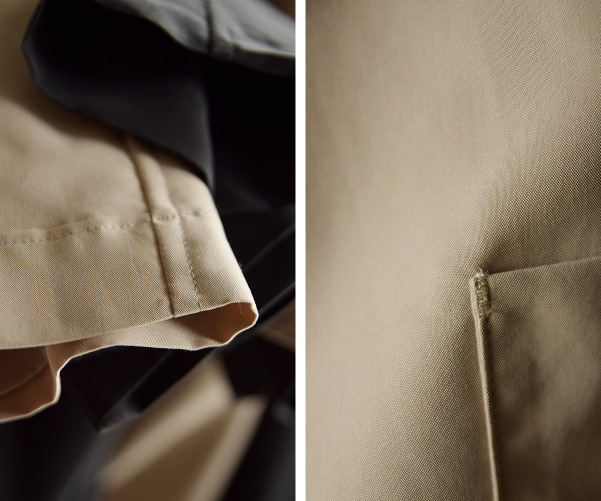 TENNE HANDCRAFTED MODERN(�e���n���h�N���t�e�b�h���_��)�u���X�x�����X �r�b�O�T�C�Y �g�����`�R�[�g brisbane moss big size trench 0021-same1