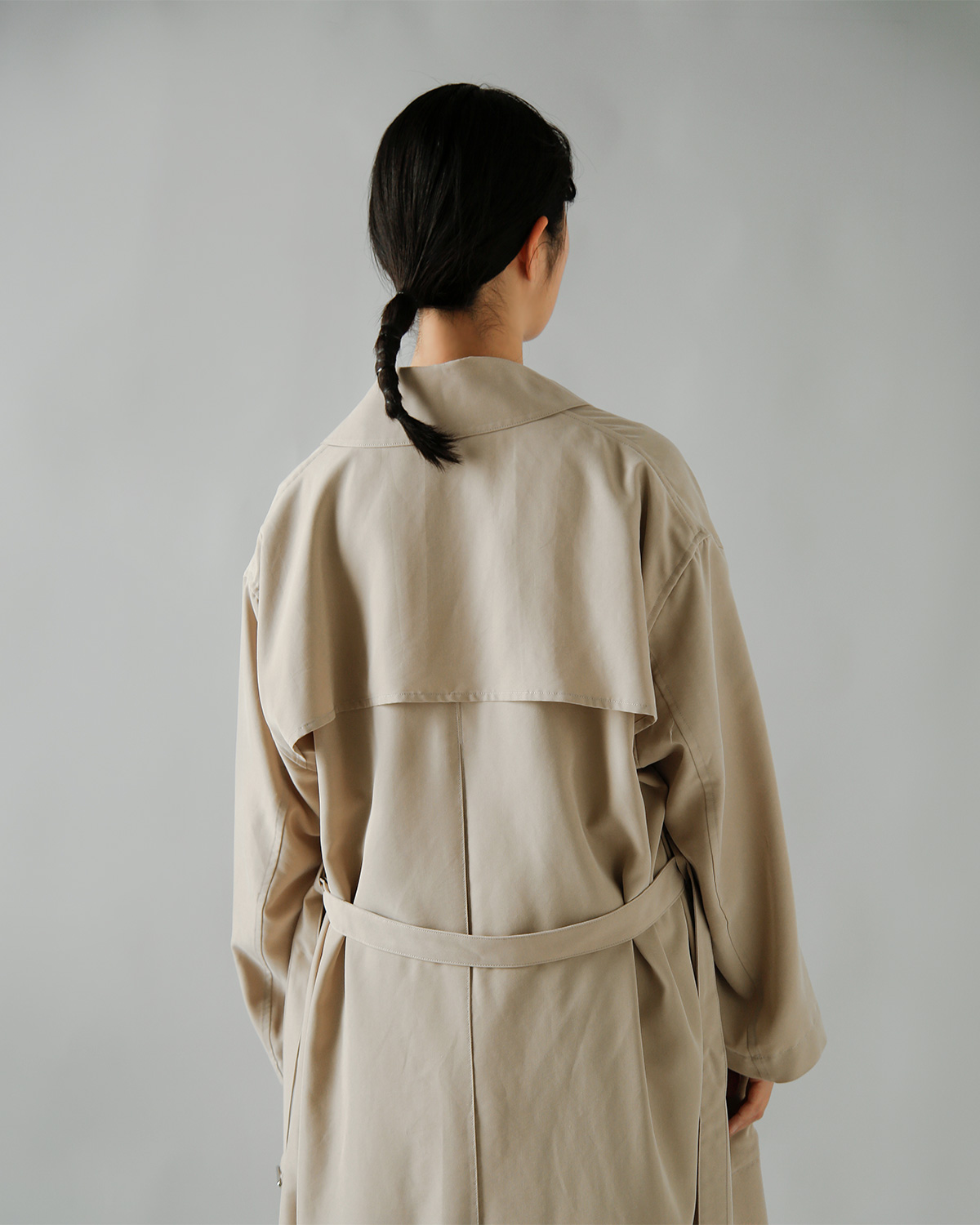 TENNE HANDCRAFTED MODERN(�e���n���h�N���t�e�b�h���_��)�u���X�x�����X �r�b�O�T�C�Y �g�����`�R�[�g brisbane moss big size trench 0021-same1