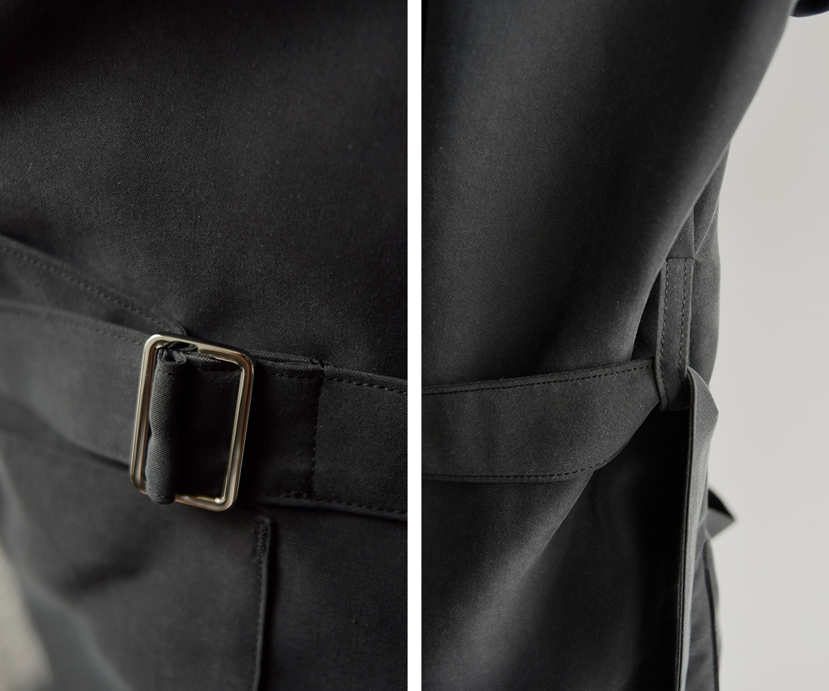 TENNE HANDCRAFTED MODERN(�e���n���h�N���t�e�b�h���_��)�u���X�x�����X �r�b�O�T�C�Y �g�����`�R�[�g brisbane moss big size trench 0021-same1