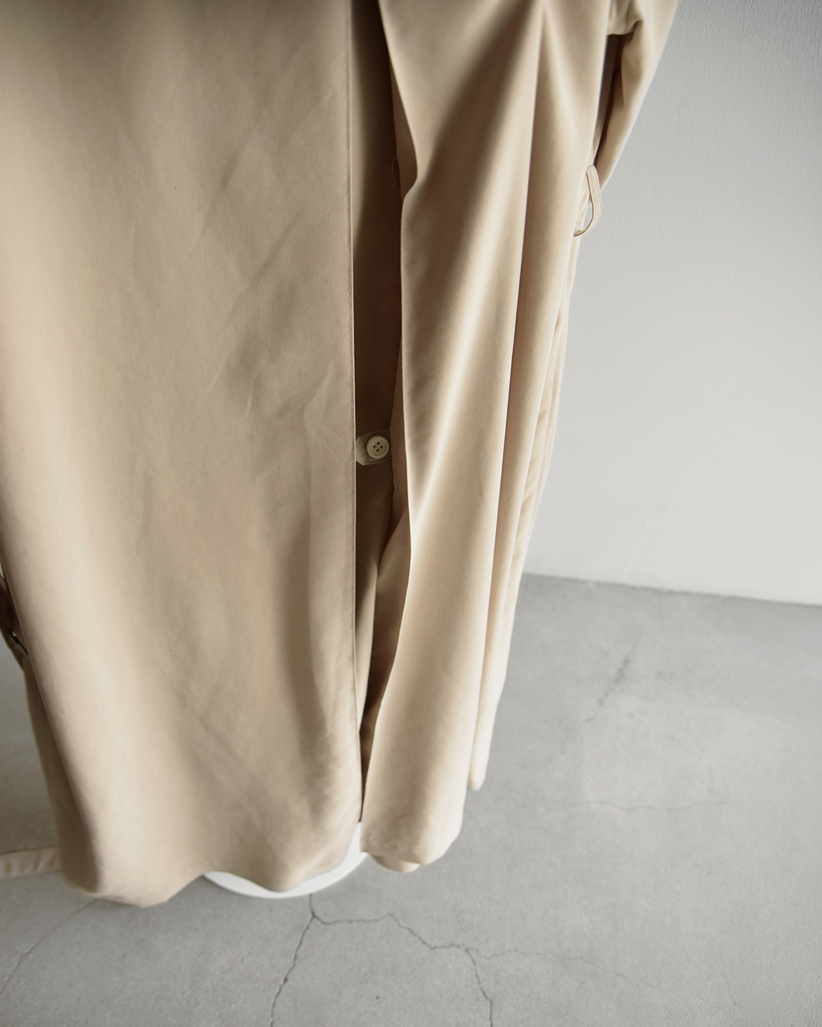 TENNE HANDCRAFTED MODERN(�e���n���h�N���t�e�b�h���_��)�u���X�x�����X �r�b�O�T�C�Y �g�����`�R�[�g brisbane moss big size trench 0021-same1