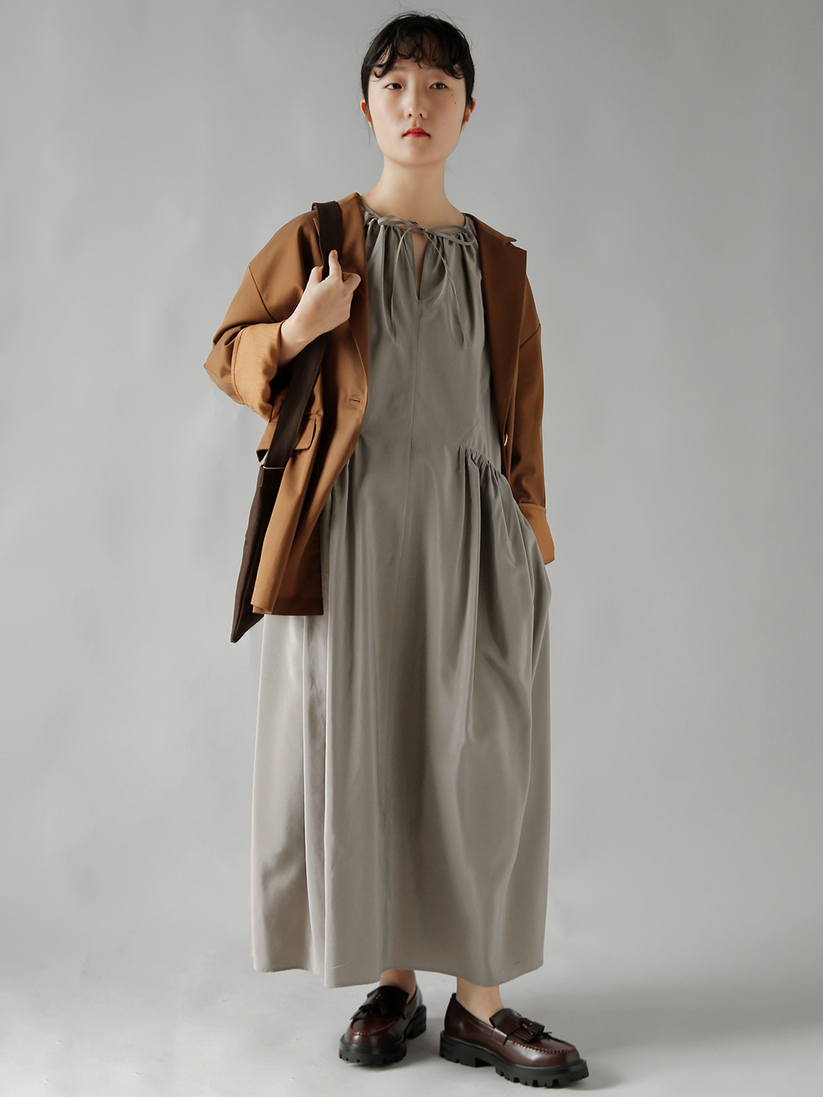 TENNE HANDCRAFTED MODERN(�e���n���h�N���t�e�b�h���_��)�V���N�u�����h �G�b�O�h���X egg dress 0026-same3