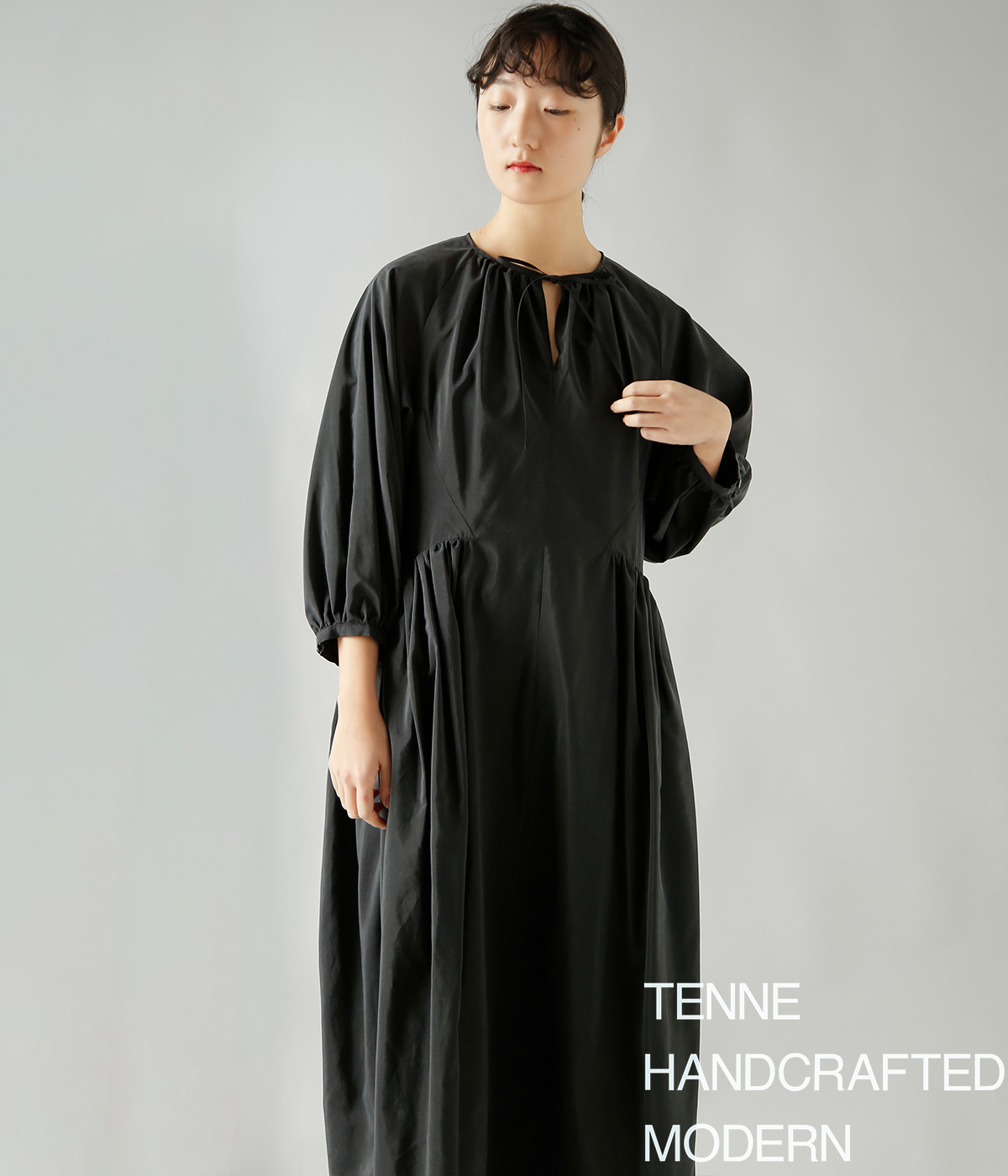 TENNE HANDCRAFTED MODERN(�e���n���h�N���t�e�b�h���_��)�V���N�u�����h �G�b�O�h���X egg dress 0026-same3