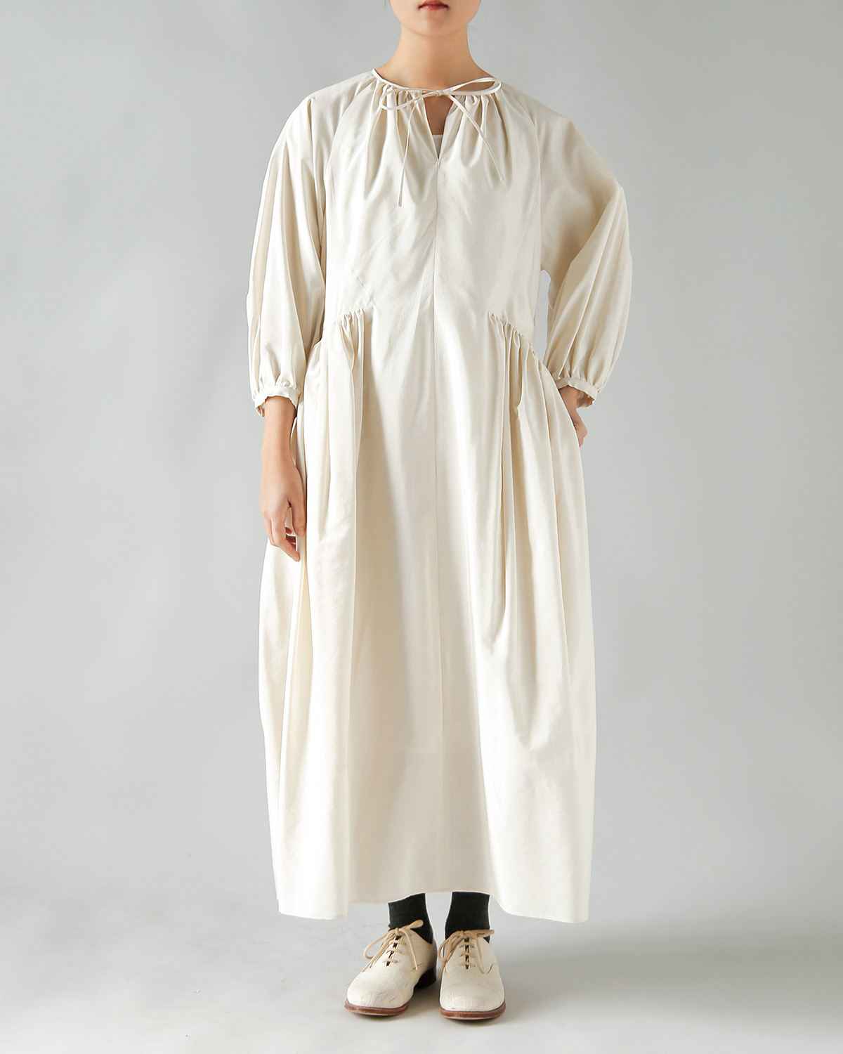 TENNE HANDCRAFTED MODERN(�e���n���h�N���t�e�b�h���_��)�V���N�u�����h �G�b�O�h���X egg dress 0026-same3