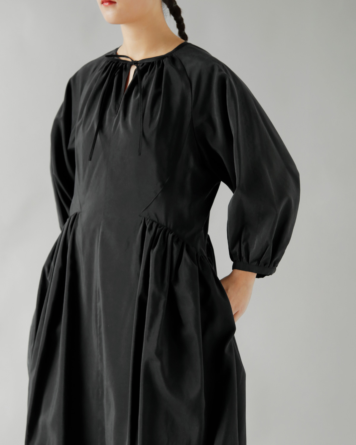 TENNE HANDCRAFTED MODERN(�e���n���h�N���t�e�b�h���_��)�V���N�u�����h �G�b�O�h���X egg dress 0026-same3