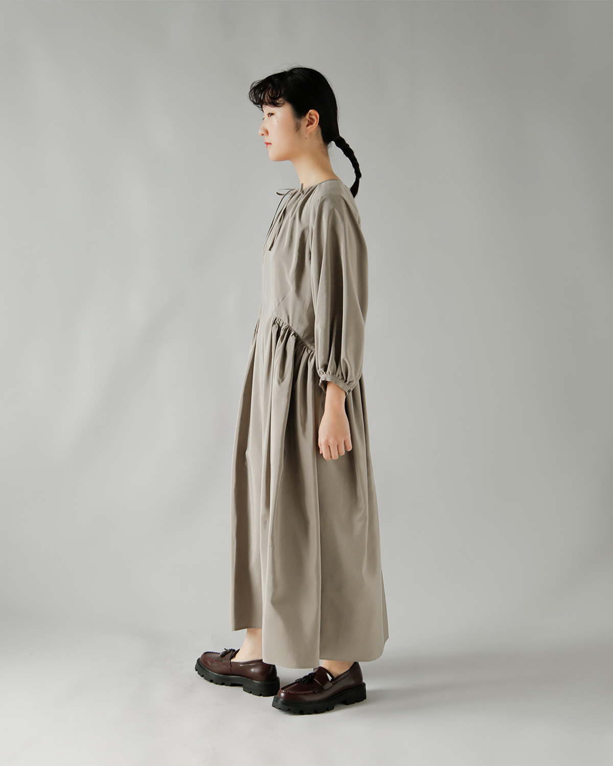 TENNE HANDCRAFTED MODERN(�e���n���h�N���t�e�b�h���_��)�V���N�u�����h �G�b�O�h���X egg dress 0026-same3