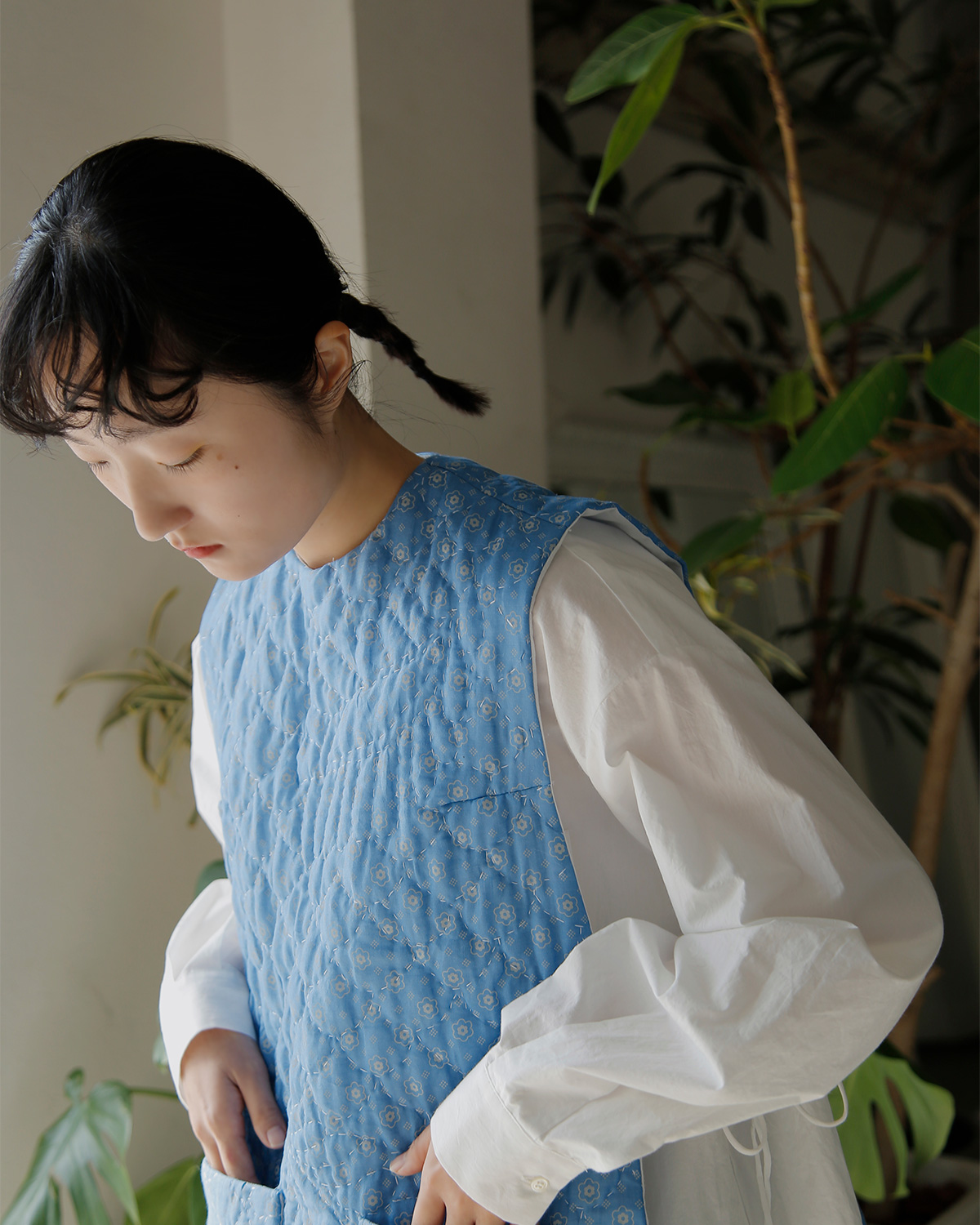 TOWAVASE(�g�����@�[�Y)���l�� �_�C�X�g�[���v�����g �x�X�g �gFrench Komon�h 31-0043s