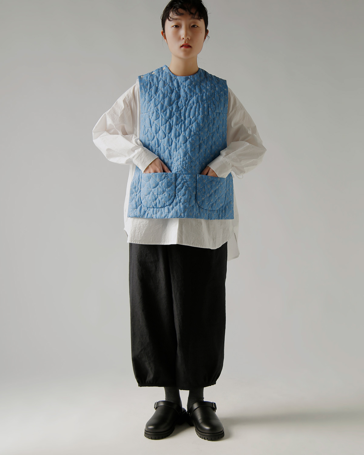 TOWAVASE(�g�����@�[�Y)���l�� �_�C�X�g�[���v�����g �x�X�g �gFrench Komon�h 31-0043s