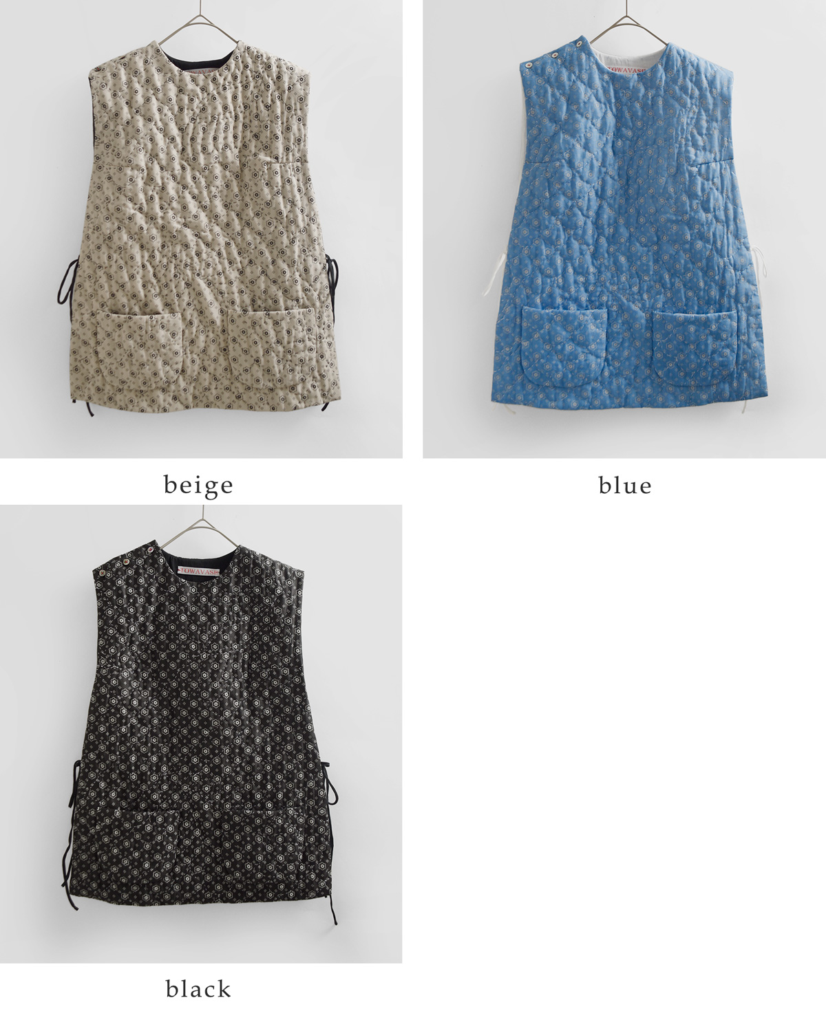 TOWAVASE(�g�����@�[�Y)���l�� �_�C�X�g�[���v�����g �x�X�g �gFrench Komon�h 31-0043s