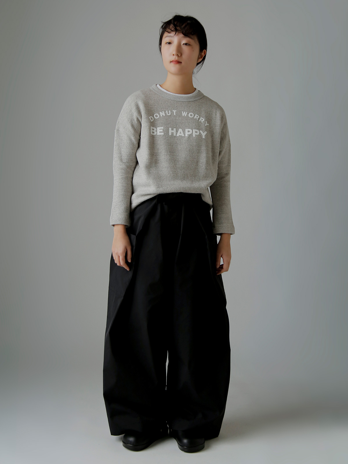 R & D.M.Co-(�I�[���h�}���Y�e�[���[)�R�b�g�� �v�����g �h���b�v�X���[�u �v���I�[�o�[ �gDONUT WORRY DROP SHOULDER SHIRT�h 7714