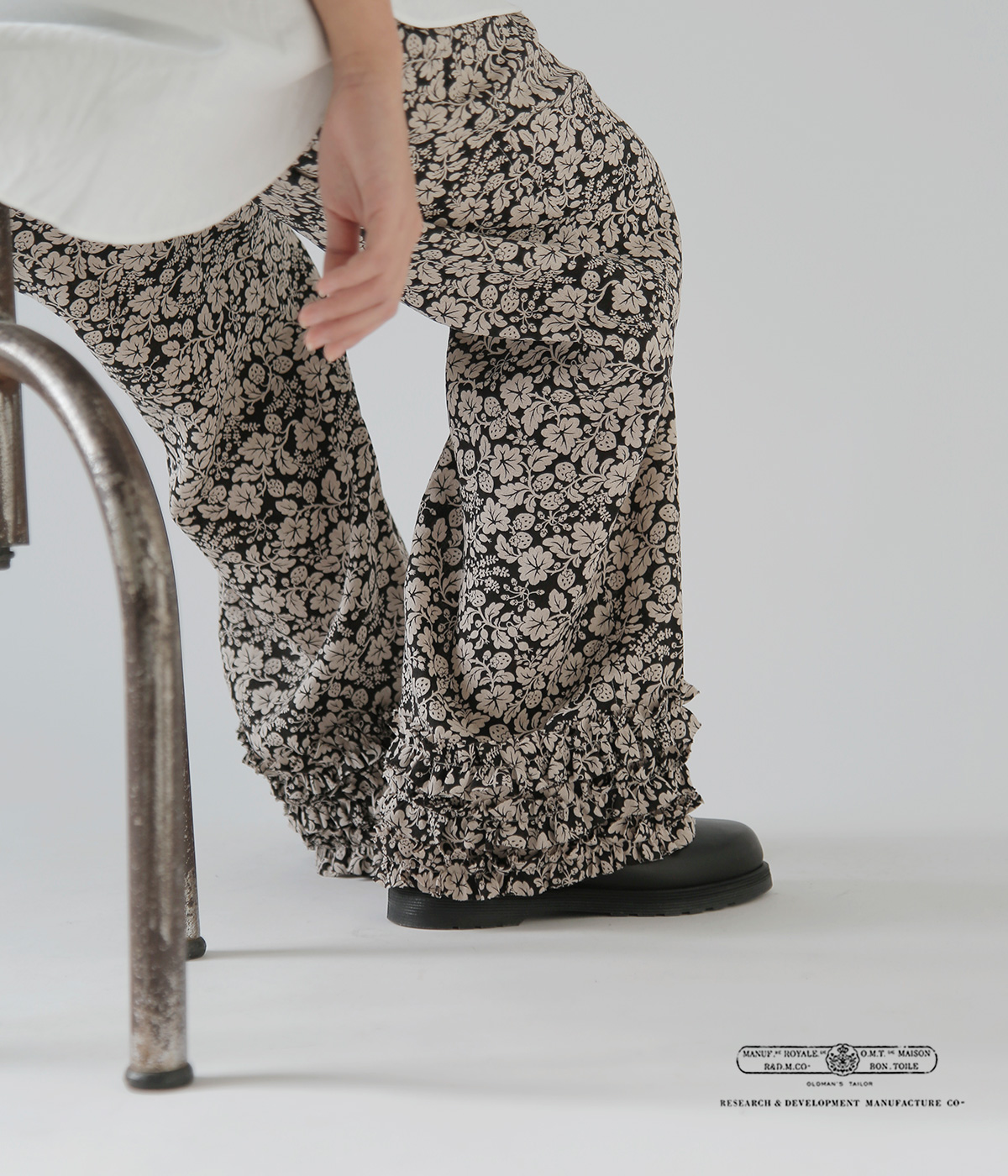 R & D.M.Co-(�I�[���h�}���Y�e�[���[)���C���h�x���[ �t���� �p���c �gWILD BERRY FRILL DECARATION PANTS�h 7758
