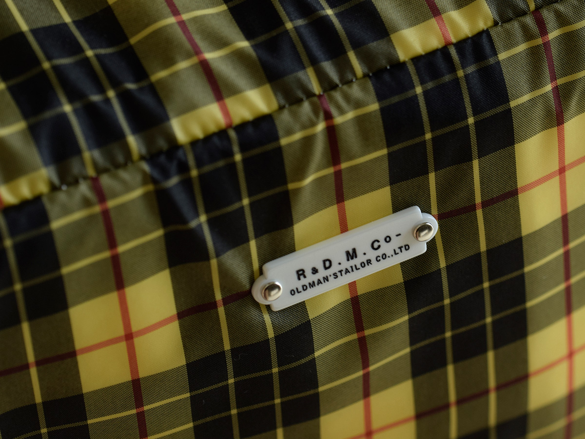 R & D.M.Co-(�I�[���h�}���Y�e�[���[)�^�[�^���`�F�b�N �{�X�g���o�b�O �gTARTAN CHECK GROCERY BOSTON BAG�h 7851
