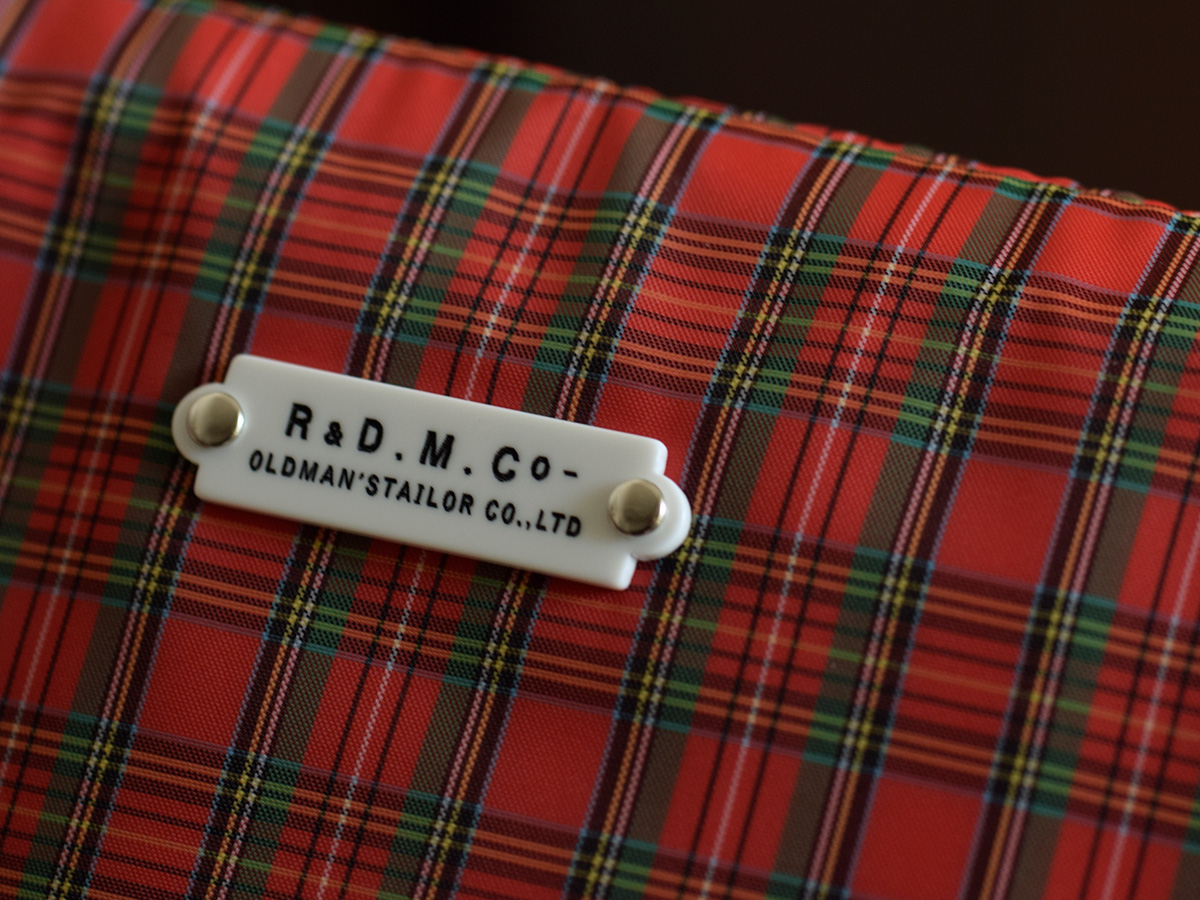 R & D.M.Co-(�I�[���h�}���Y�e�[���[)�^�[�^���`�F�b�N �{�X�g���o�b�O �gTARTAN CHECK GROCERY BOSTON BAG�h 7851