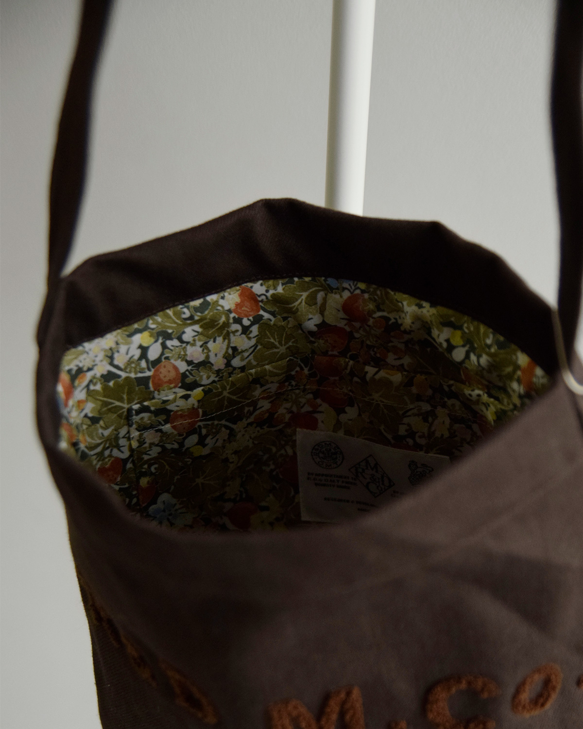 R & D.M.Co-(�I�[���h�}���Y�e�[���[)���C���h�x���[ ���C�j���O �u���E���f�j�� �V�����_�[ �o�b�O B.D SHOULDER BAG / WILD BERRY LINING 7872