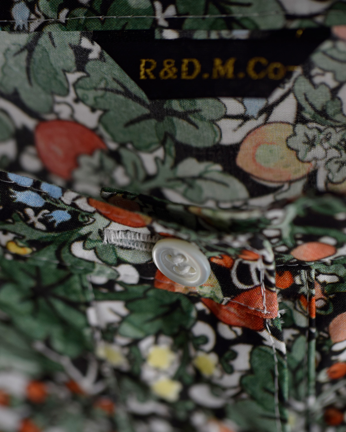 R & D.M.Co-(�I�[���h�}���Y�e�[���[)���C���h�x���[ �t�B�[���h ���[�� �s���^�b�N �h���X WILD BERRY FIELD LAWN PIN TUCK DRESS 7875