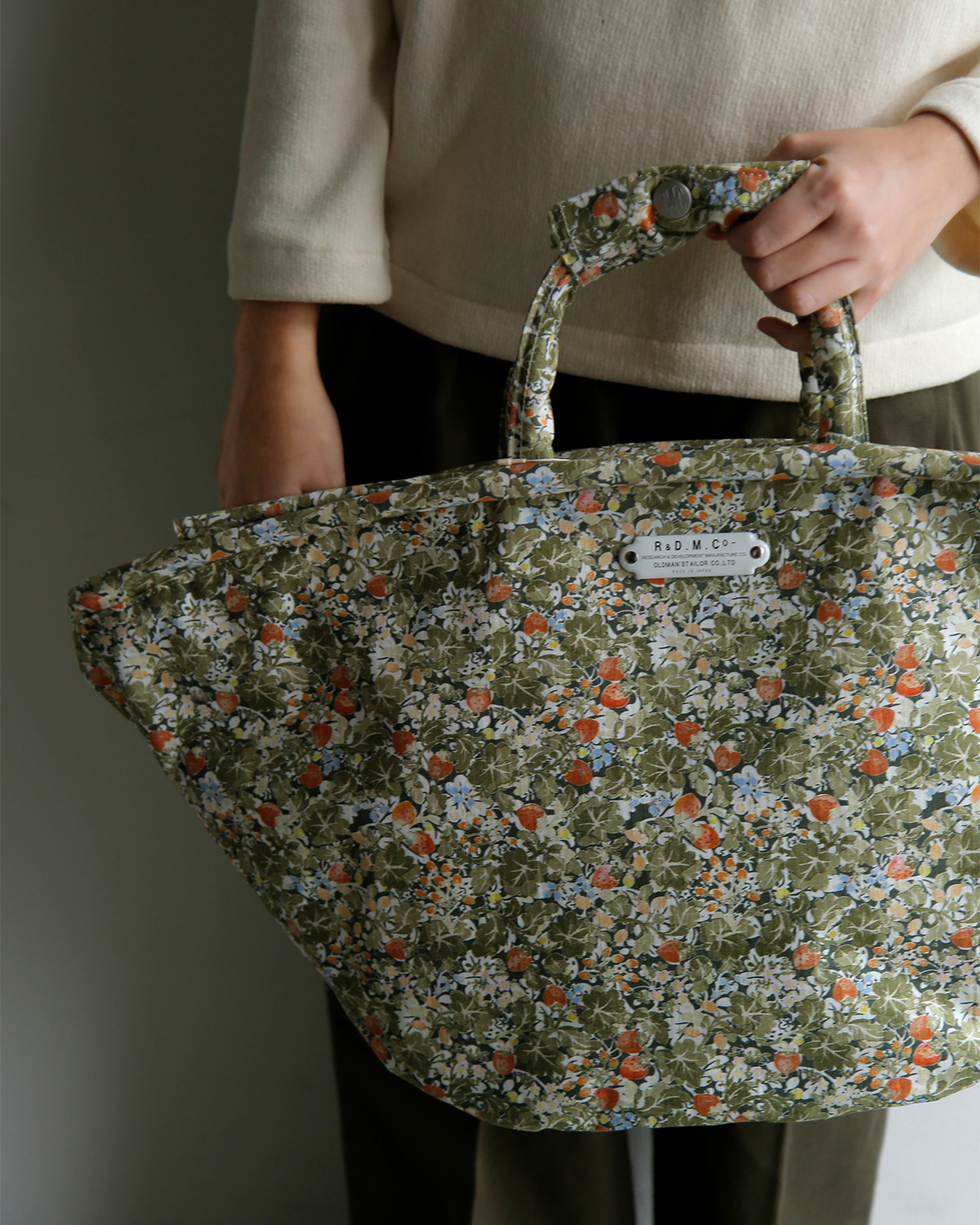 R & D.M.Co-(�I�[���h�}���Y�e�[���[)���C���h�x���[ �t�B�[���h ���b�v�X�g�b�v �t�@�X�i�[�t�� �}���V�F �o�b�O L W.B.F RIPSTOP MARCHE BAG L 7894