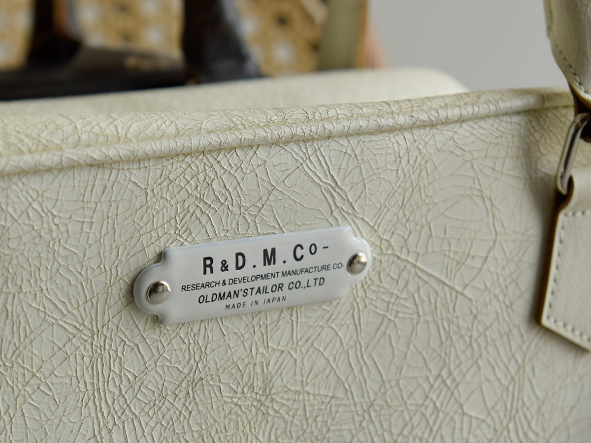 R & D.M.Co-(�I�[���h�}���Y�e�[���[)�N���b�L���O �J�E���U�[ �{�X�g���o�b�O CRACKING LEATHER BOSTON BAG 7905