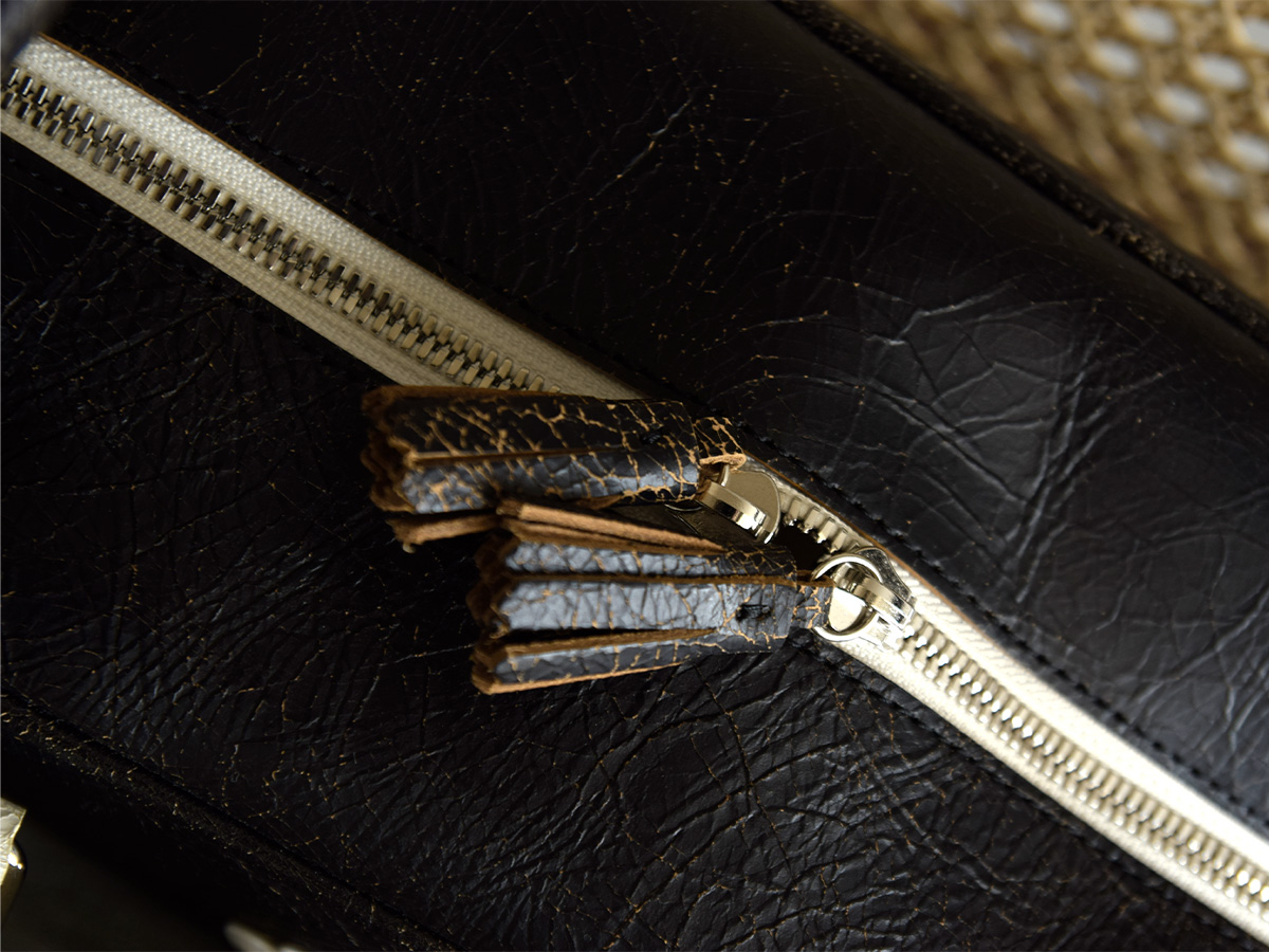 R & D.M.Co-(�I�[���h�}���Y�e�[���[)�N���b�L���O �J�E���U�[ �{�X�g���o�b�O CRACKING LEATHER BOSTON BAG 7905