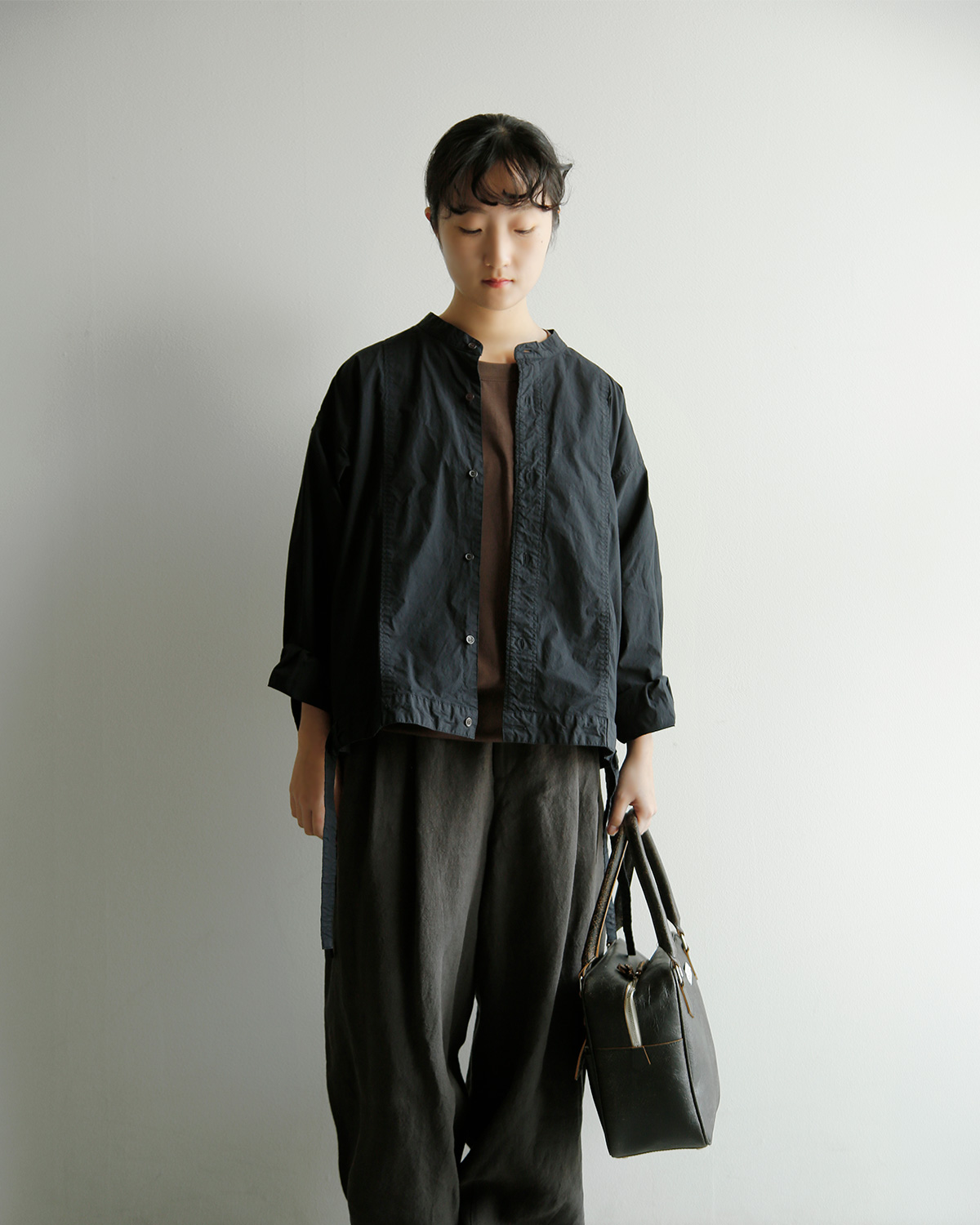 R & D.M.Co-(�I�[���h�}���Y�e�[���[)�N���b�L���O �J�E���U�[ �{�X�g���o�b�O CRACKING LEATHER BOSTON BAG 7905