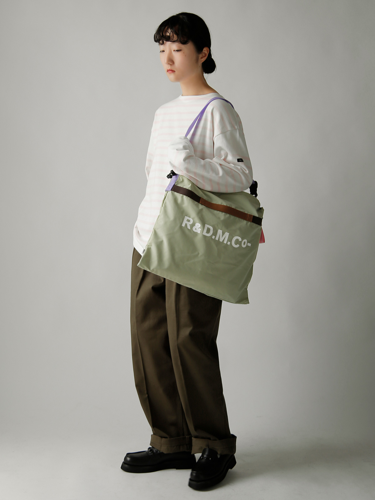 R & D.M.Co-(�I�[���h�}���Y�e�[���[)�E�F�U�[�v���[�t �V���b�s���O �o�b�O S WEATHER PROOF SHOPPING BAG S 7913
