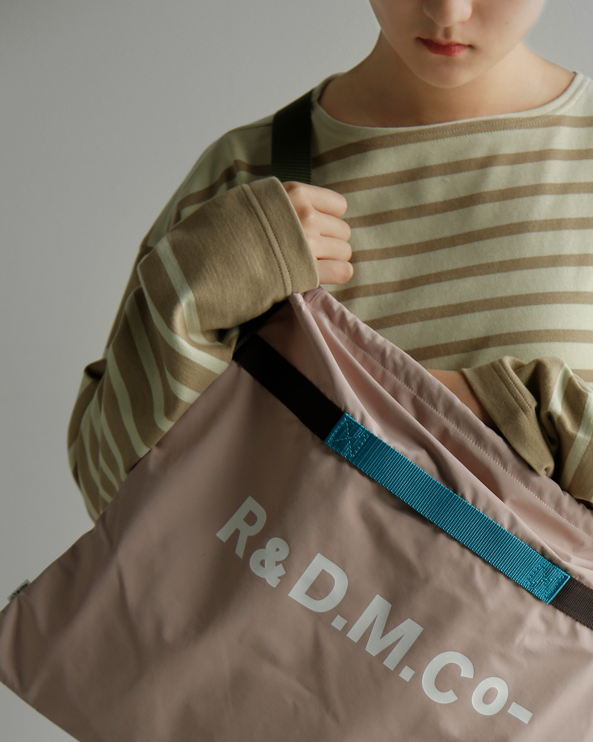 R & D.M.Co-(�I�[���h�}���Y�e�[���[)�E�F�U�[�v���[�t �V���b�s���O �o�b�O S WEATHER PROOF SHOPPING BAG S 7913