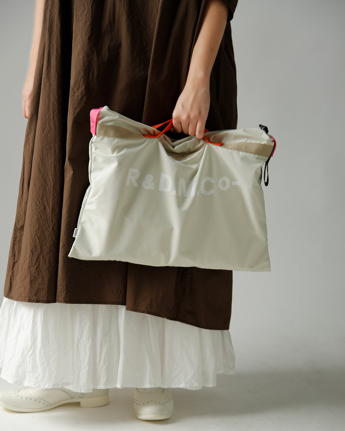 R & D.M.Co-(�I�[���h�}���Y�e�[���[)�E�F�U�[�v���[�t �V���b�s���O �o�b�O S WEATHER PROOF SHOPPING BAG S 7913