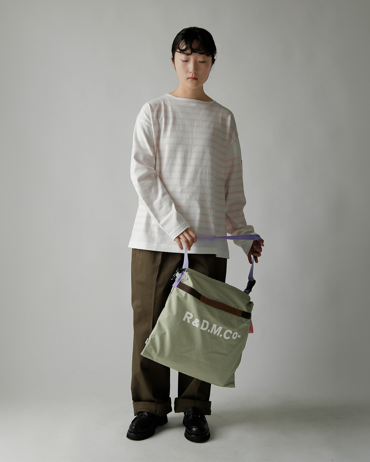 R & D.M.Co-(�I�[���h�}���Y�e�[���[)�E�F�U�[�v���[�t �V���b�s���O �o�b�O S WEATHER PROOF SHOPPING BAG S 7913