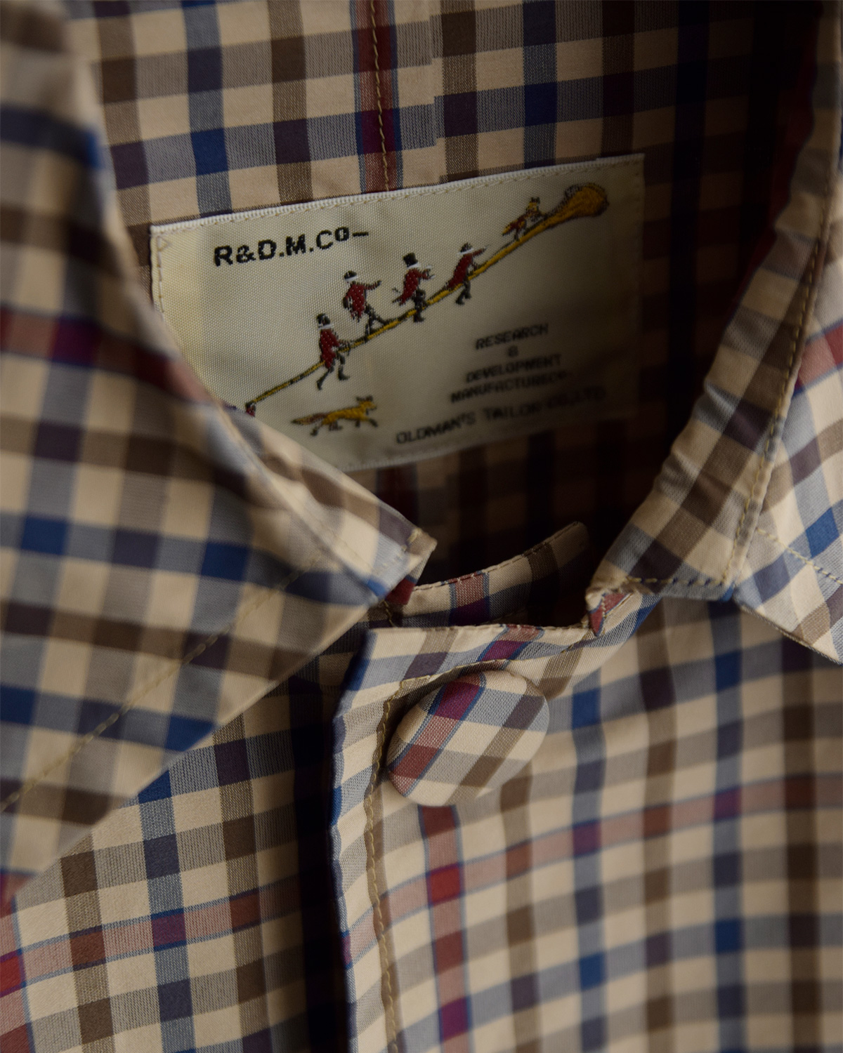 R & D.M.Co-(�I�[���h�}���Y�e�[���[)�K���N���u  �A���u���� �R�[�g GUN CLUB TAFFETA UMBRELLA COAT 7924