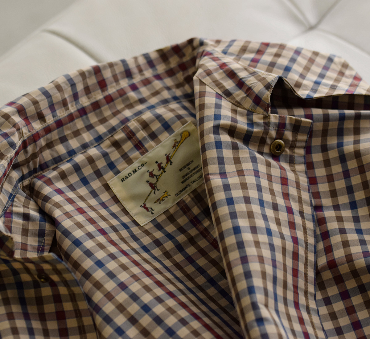 R & D.M.Co-(�I�[���h�}���Y�e�[���[)�K���N���u  �A���u���� �R�[�g GUN CLUB TAFFETA UMBRELLA COAT 7924