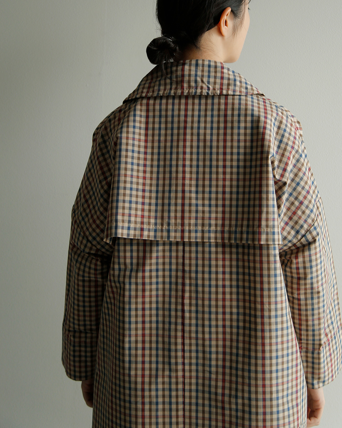 R & D.M.Co-(�I�[���h�}���Y�e�[���[)�K���N���u  �A���u���� �R�[�g GUN CLUB TAFFETA UMBRELLA COAT 7924