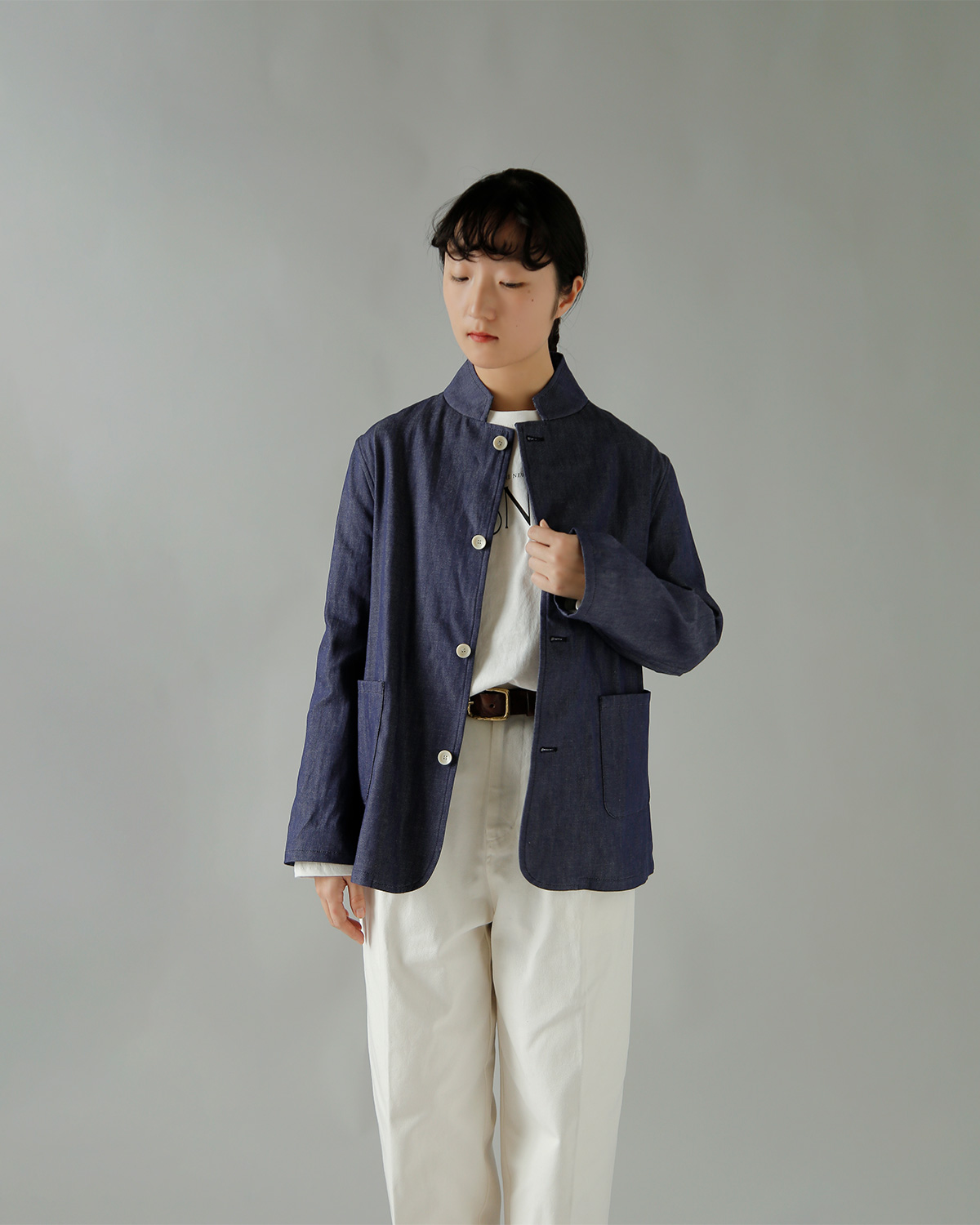 R & D.M.Co-(�I�[���h�}���Y�e�[���[)�R�b�g�� �f�j�� �J�o�[�I�[�� COTTON DENIM COVERALLS 7936