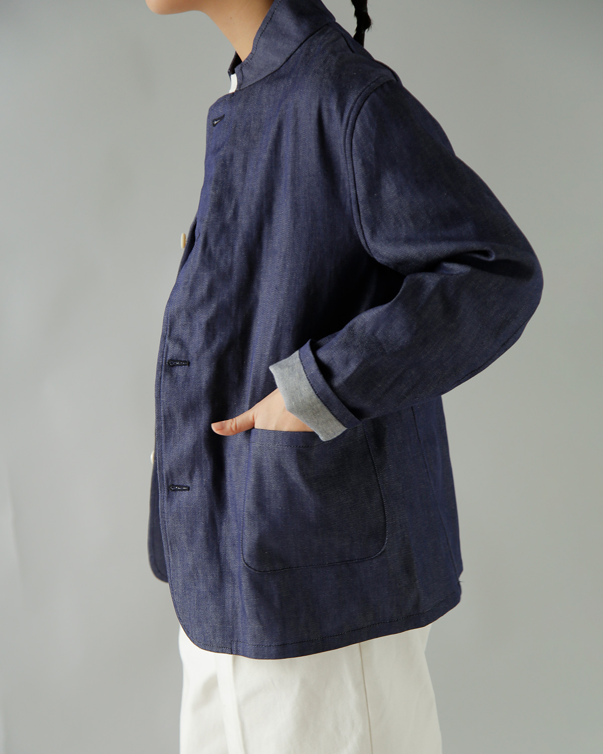 R & D.M.Co-(�I�[���h�}���Y�e�[���[)�R�b�g�� �f�j�� �J�o�[�I�[�� COTTON DENIM COVERALLS 7936