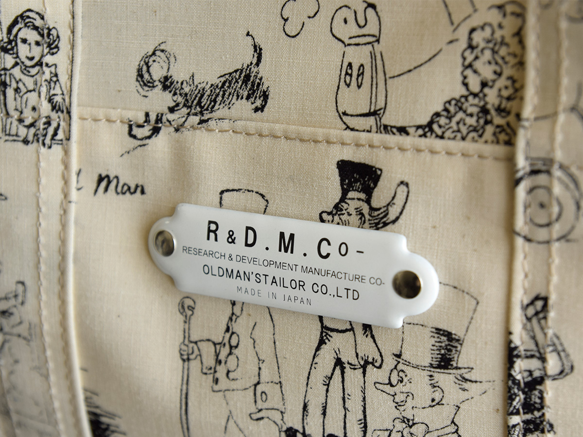 R & D.M.Co-(�I�[���h�}���Y�e�[���[)�R�b�g�� �O���t�B�e�B �v�����g�g�[�g �o�b�O GRAFFITI TOTE BAG 7950