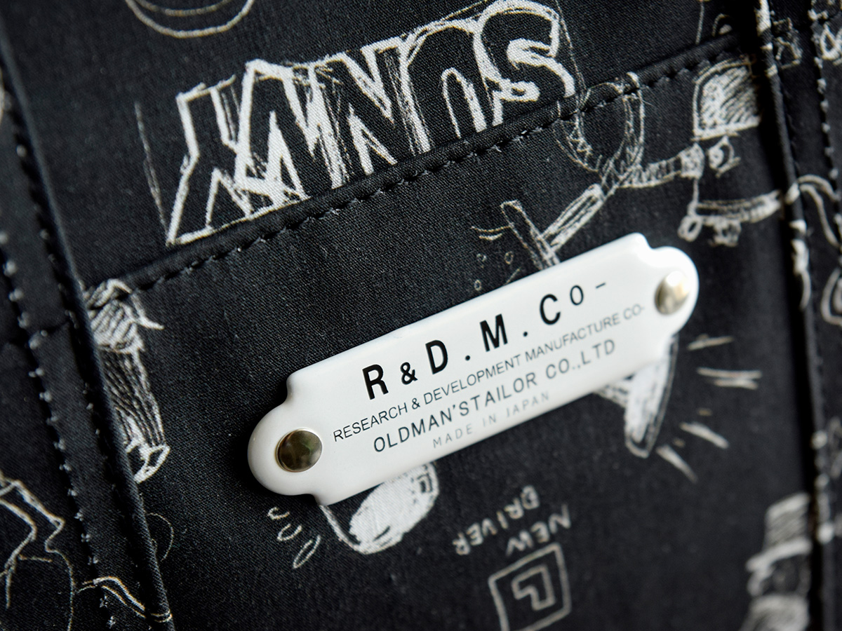 R & D.M.Co-(�I�[���h�}���Y�e�[���[)�R�b�g�� �O���t�B�e�B �v�����g�g�[�g �o�b�O GRAFFITI TOTE BAG 7950