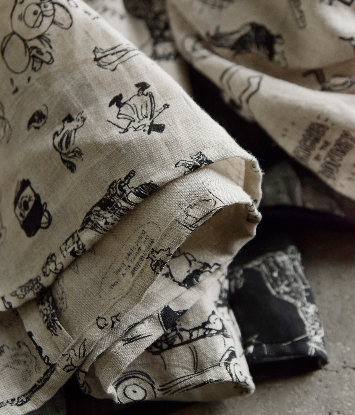 R & D.M.Co-(�I�[���h�}���Y�e�[���[)���l�� �O���t�B�e�B �v�����g �M���U�[ �X���b�N GRAFFITI GATHER SMOCK 7956