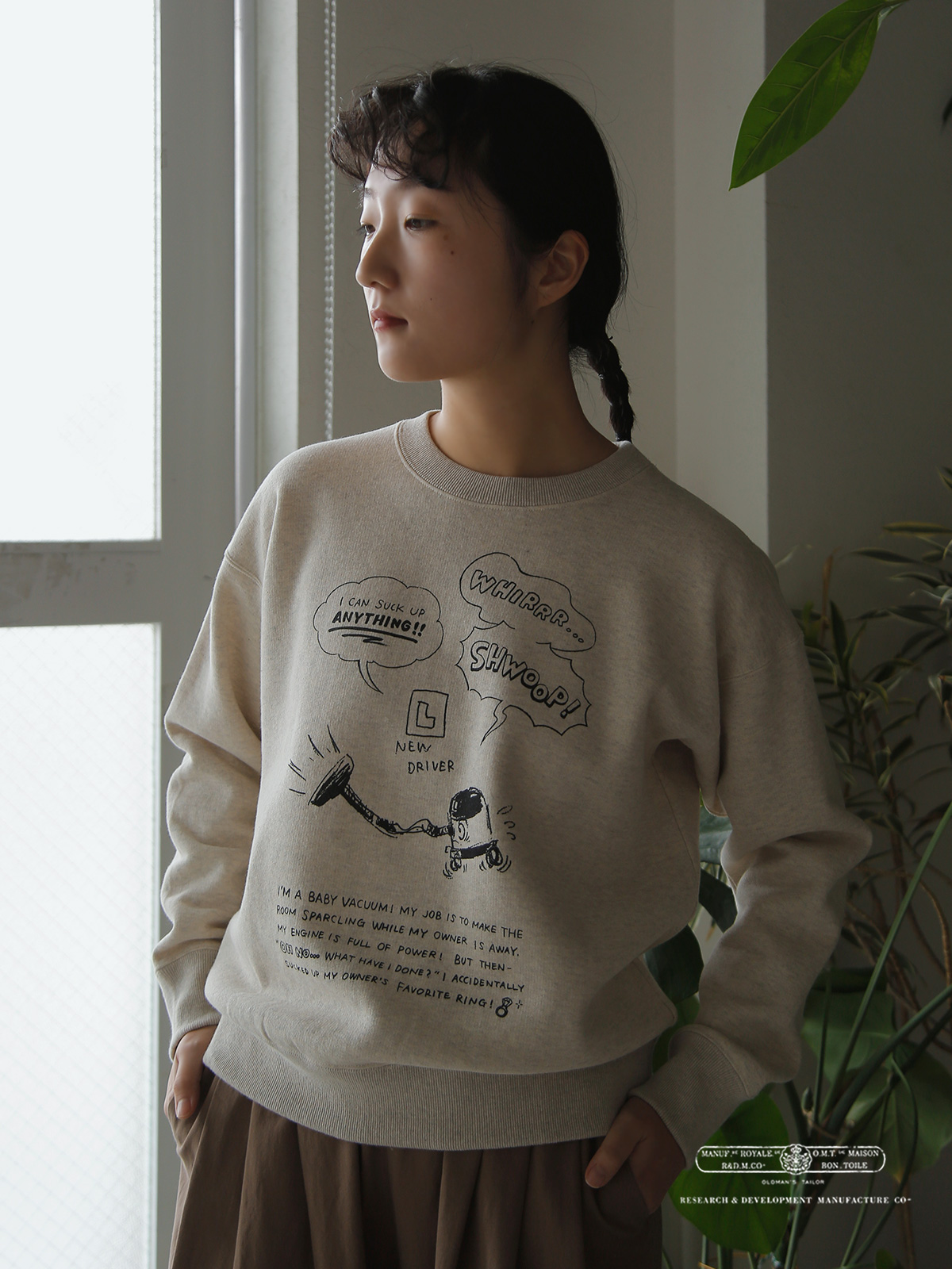 R & D.M.Co- オールドマンズテーラー コットン バキュームボーイ