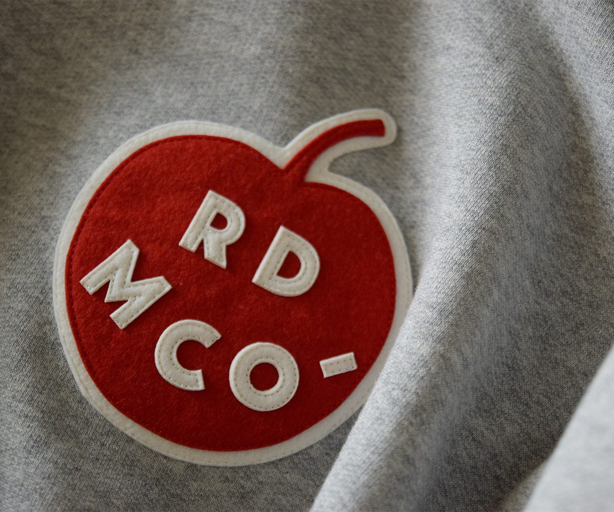 R & D.M.Co-(�I�[���h�}���Y�e�[���[)�R�b�g�� �E�[�� �A�b�v�� �X�E�F�b�g�V���c APPLE SWEAT SHIRT 7972
